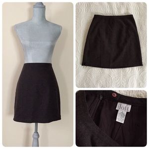 Ann Taylor LOFT wool skirt, 6